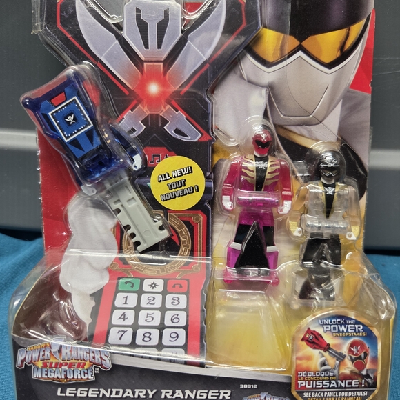 Power Rangers Megaforce Legendary Ranger Key Pack - Blue, Pink, Clear - Picture 2 of 4